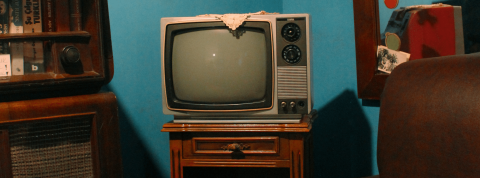 Ils sont tombés dans la Matrix Une vielle télé