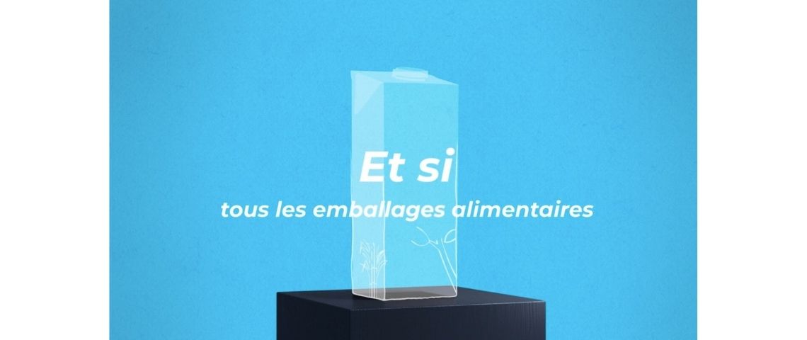Tetra Pak reprend la parole en TV et en digital avec une nouvelel campagne : « Et si demain les emballages alimentaires étaient entièrement renouvelables ? » Emballage sur un podium