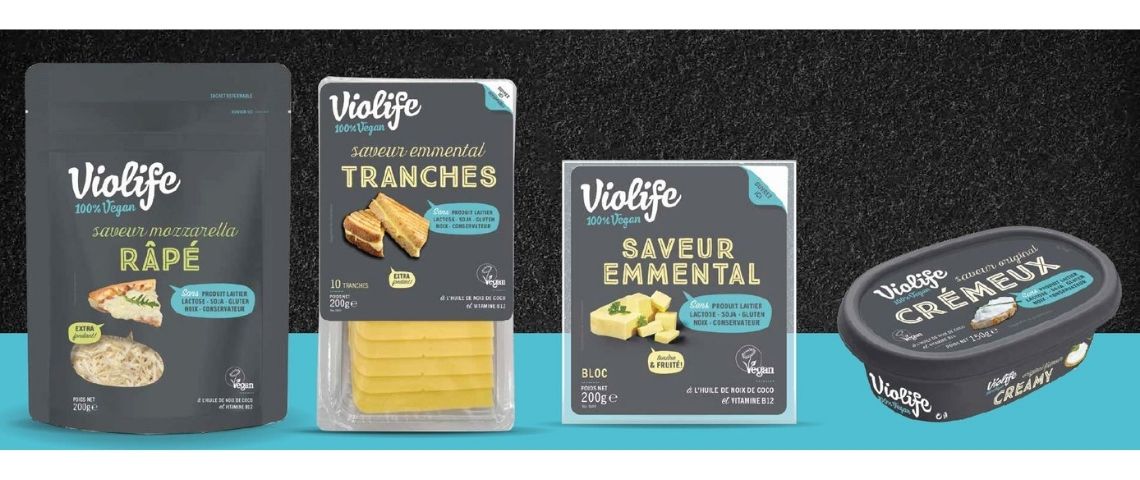Déployée en grande distribution en France à partir d’avril 2021, la marque Violife proposera des alternatives végétales aux produits laitiers Gamme Violife