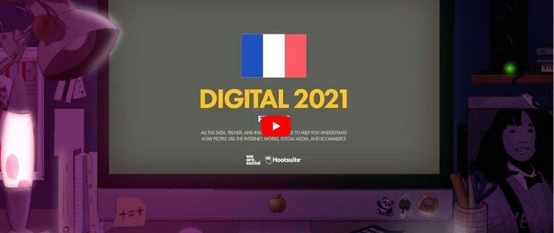 L’agence We Are Social lance aujourd’hui « WAS FM », la première radio de la Slow Data sur YouTube, en collaboration avec le studio Like Fire. Capture d'écran de la radio Lofi Slow Data sur YouTube