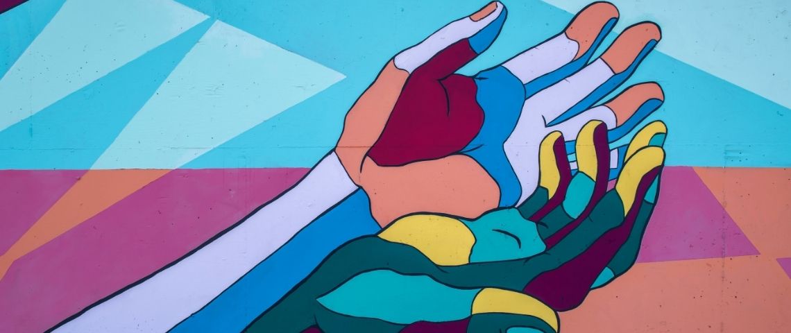 L'impact de l'inclusion dans les entreprises Mains, couleurs
