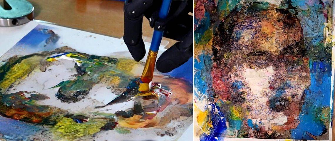 NFT le robot Sophia vend sa première œuvre d'art pour