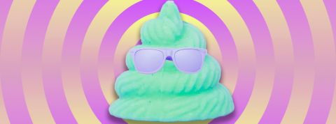 Ubiome, la start-up qui arnaqué tout le monde avec des tests d'excréments Un emoji caca vert porte des lunettes de soleille