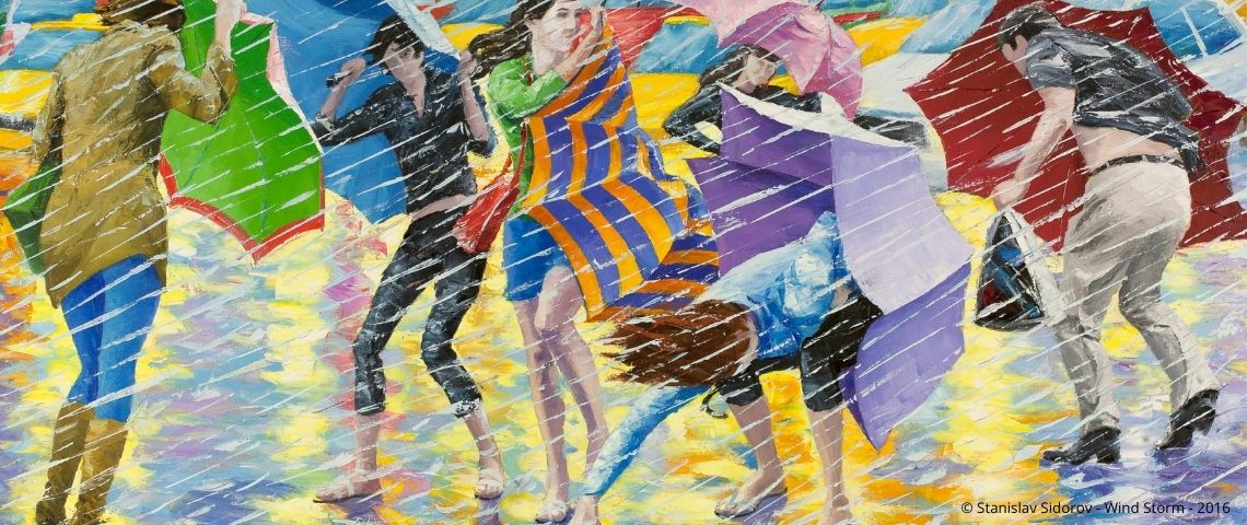 Singulart consacre une semaine entière à la mise en lumière et à la découverte des femmes influentes qui façonnent le monde de l'art aujourd'hui © Stanislav Sidorov - Wind Storm - 2016