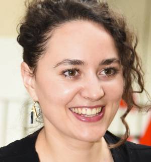 Portrait de Camille Pène, cofondatrice du collectif Les Augures
