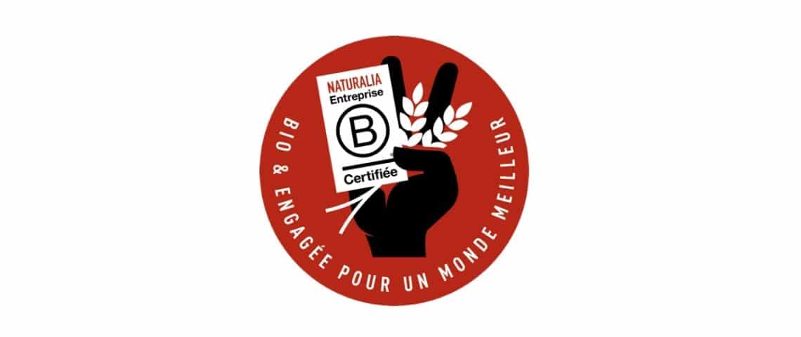 Naturalia Logo Naturalia certifié B Corp