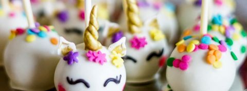 Tais-capture petits gâteaux licorne