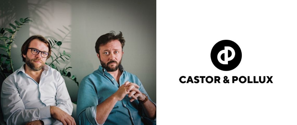 A l’occasion de ses 10 ans d’existence et afin de répondre aux nouveaux besoins de ses clients, l’agence de conseil en communication digitale Castor & Pollux diversifie, enrichit son offre Logo castor & Pollux et photo de Julien Cocquerel et Stéphane Clousier
