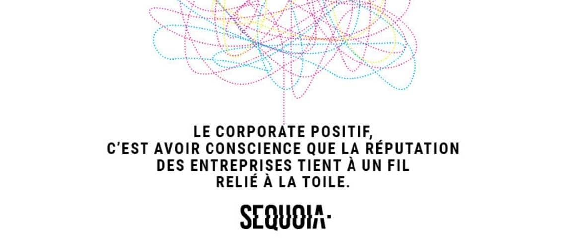 Sequoia, agence de communication Corporate et Content du Groupe Makheia lance le corporate positif : une offre pour une communication volontaire, optimiste et courageuse. Logo offre Corporate Positif