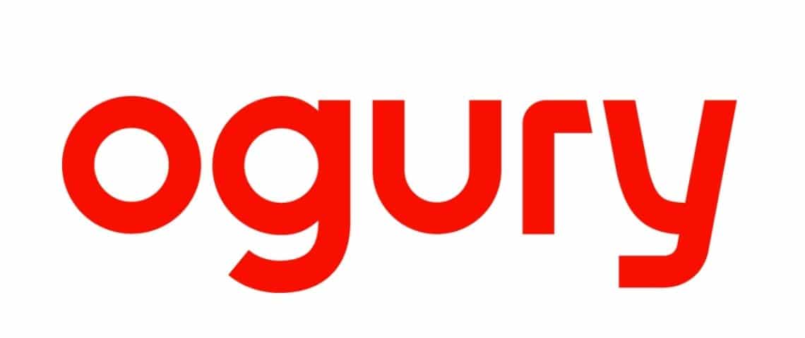 Ogury, le spécialiste du brand advertising sur mobile, annonce le lancement de Personified Targeting. Logo Ogury