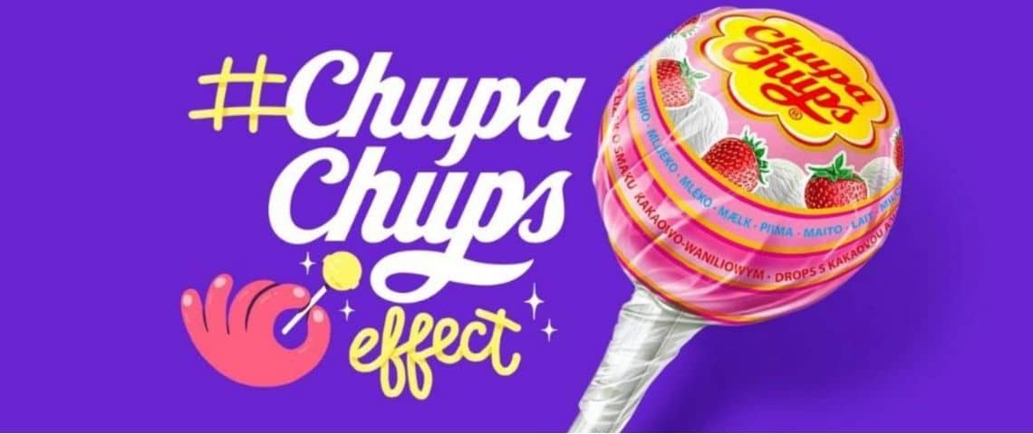 Isobar, l’agence d’expérience digitale, et dentsu X, l’agence média de l’expérience consommateur du groupe dentsu orchestrent une campagne de notoriété pour la marque Chupa Chups Logo : Chupa ChupsChallengeEffect