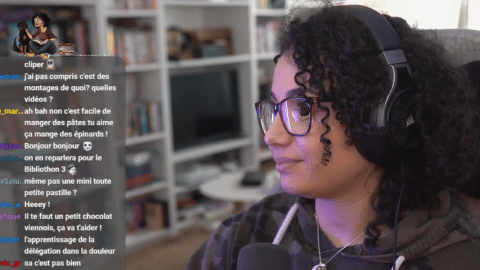 La streameuse Twitch