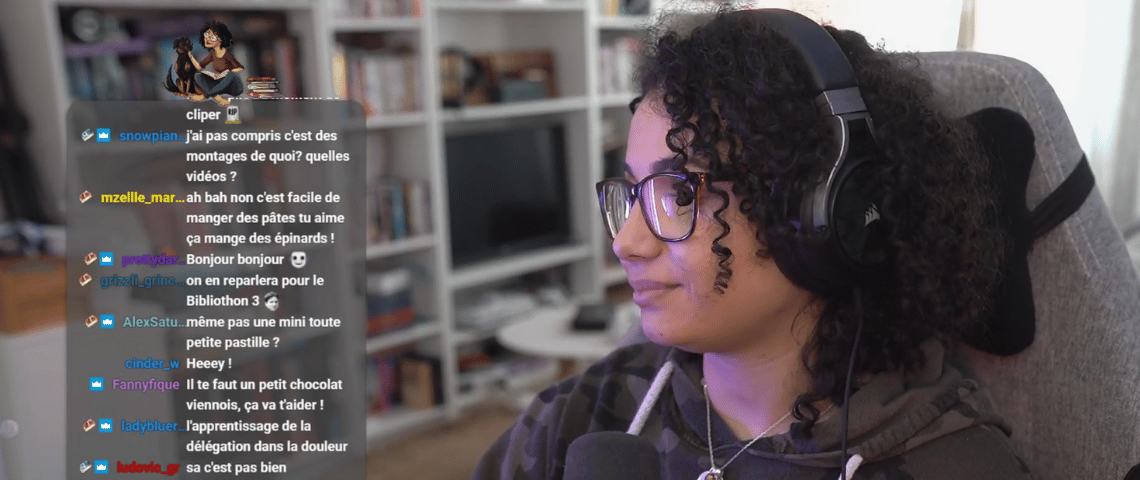 Sur Twitch, on se parle. Beaucoup, tout le temps. La streameuse Twitch