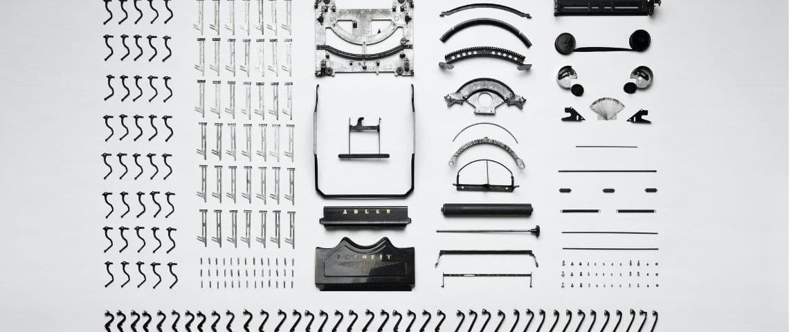 Repenser le contenu par le design Machine à écrire, contenu, écriture