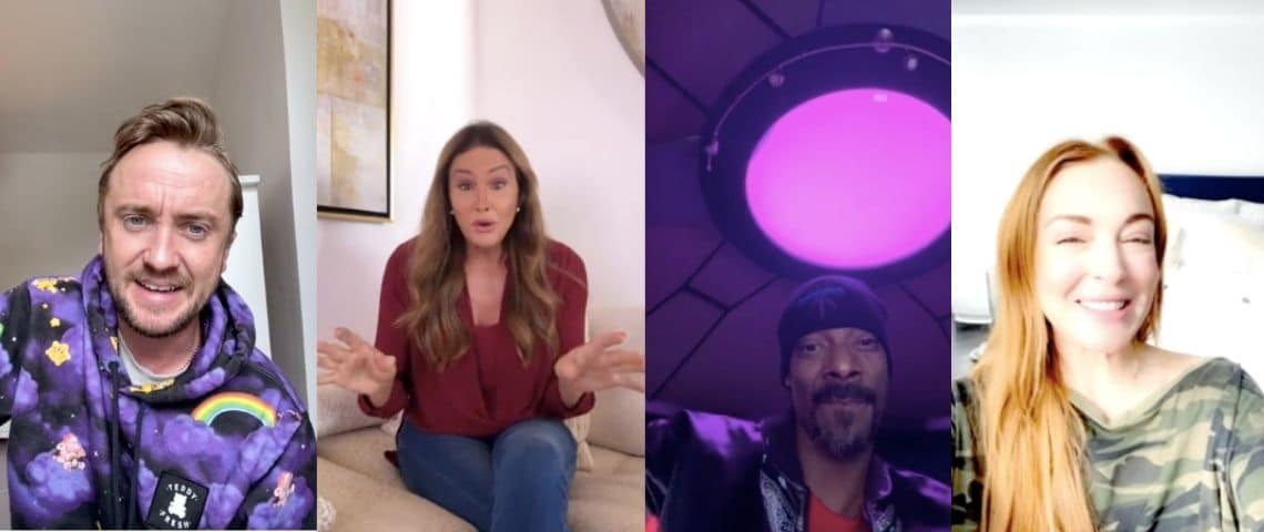 J'ai testé pour vous : parler avec les stars sur Cameo Montage de vidéos Cameo : Tom Felton, Caitlyn Jenner, Snoop Dog et Lindsay Lohan