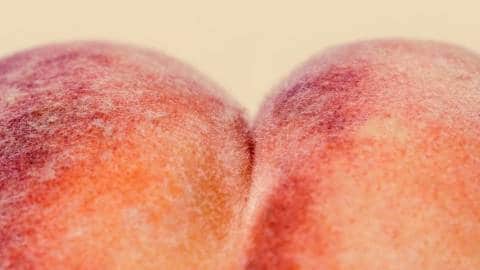 Une pêche en gros plan