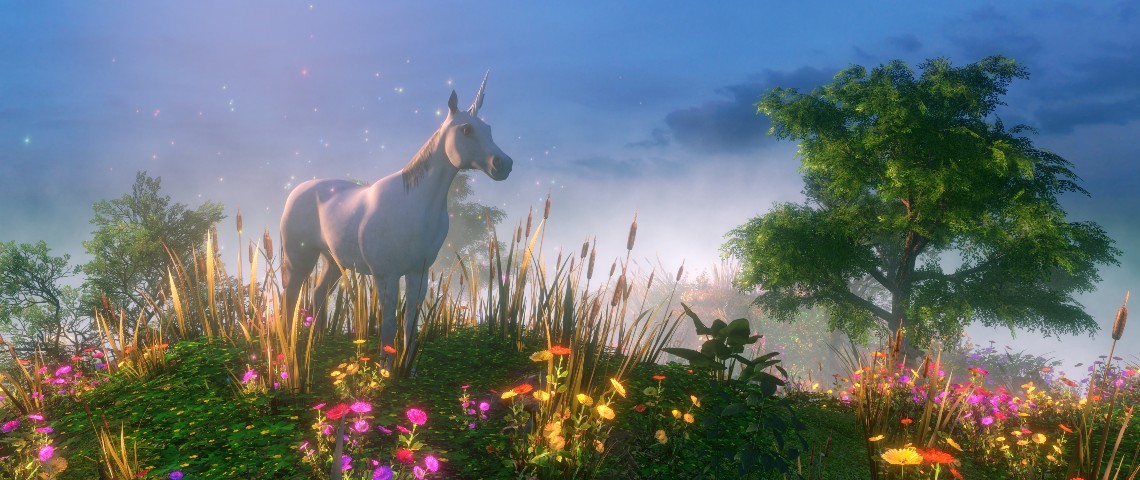 Quelles sont les licornes européennes les plus durables ? Une licorne dans la forêt