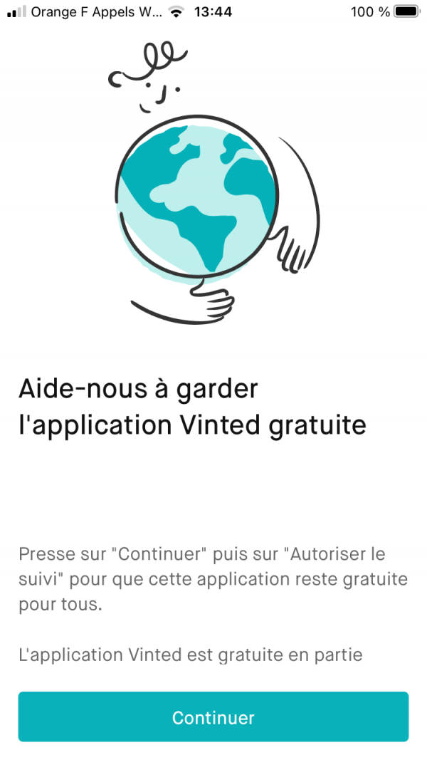 Facebook et Vinted incite au tra?�age publicitaire en ?�change de la gratuit?�
