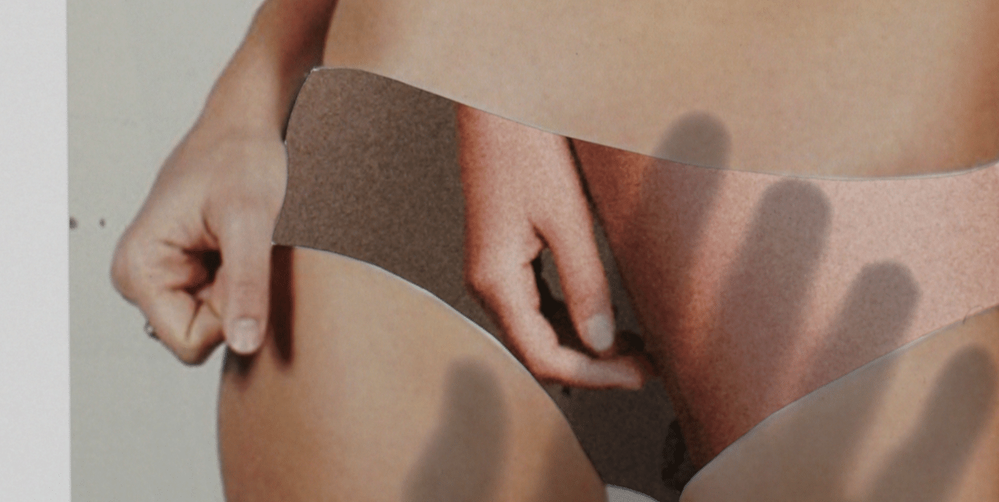 Une culotte rose