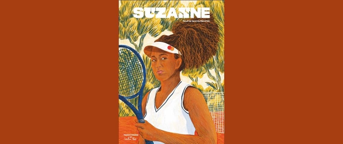 tennis-feminin-so-press-roland-garros-media-magazine Naomi Osaka dessinée par Caroline Peron