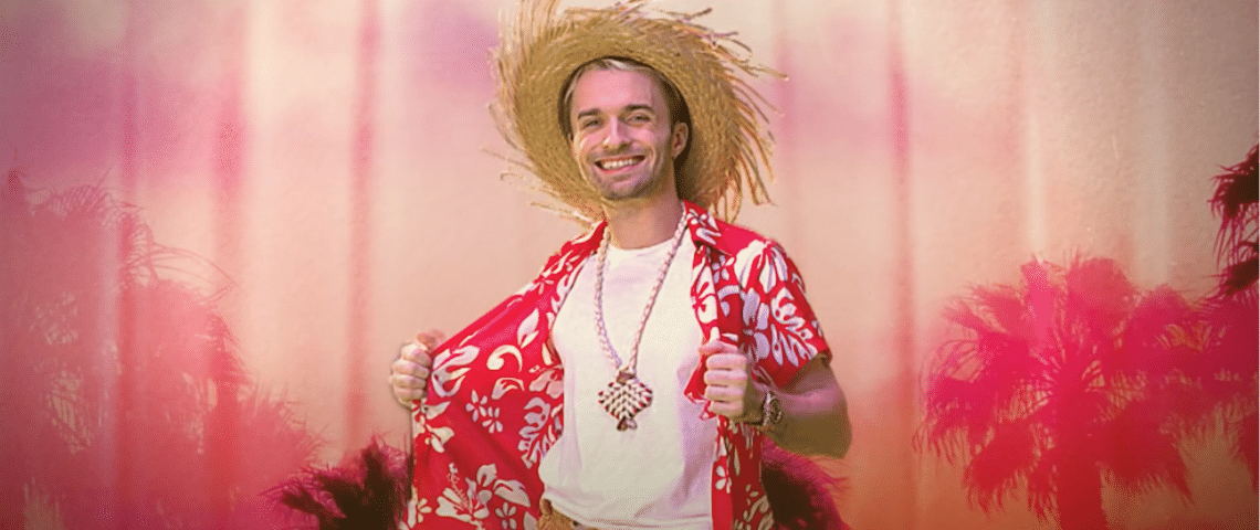 Squeezie Squeezie dans son clip Mario Kart