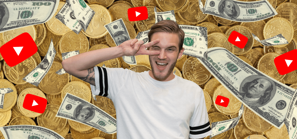 Youtube Money PewDiePie et l'argent