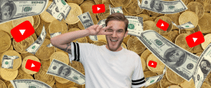 PewDiePie et l'argent