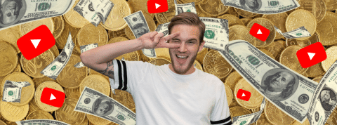 Youtube Money PewDiePie et l'argent