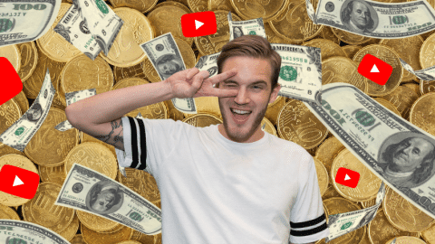 PewDiePie et l'argent