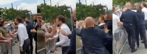 macron et la gifle macron et la gifle