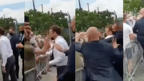 macron et la gifle
