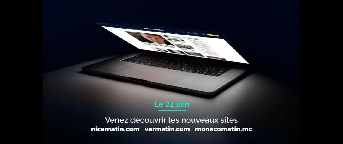 Le groupe Nice-Matin accélère sur le digital et fait évoluer dès aujourd’hui ses 3 sites éditeurs nicematin.com, varmatin.com et monacomatin.mc Ordinateur portable
