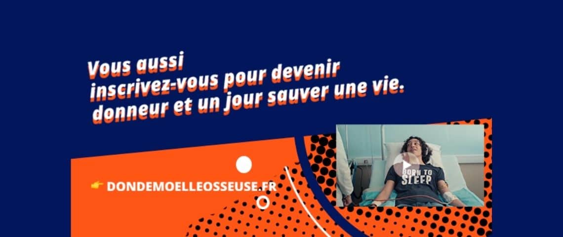 « Devenir Veilleur de vie », une série de plusieurs épisodes, racontée par le Youtubeur Cyrus North pour tout savoir sur le don de moelle osseuse Affiche pour le don de moelle osseuse