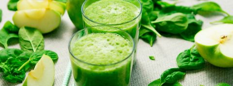 Jugoslocos Smoothies verts, mix de pomme et épinards