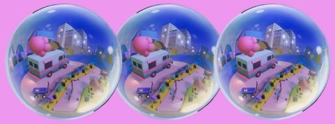 Proxi, la nouvelle idée folle du créateur des Sims Image d'un souvenir créée dans le jeu Proxi