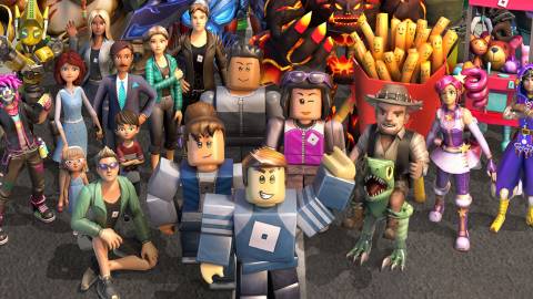 Personnages de jeux Roblox