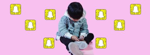 La vie sur Snapchat un petit enfant sur snapchat