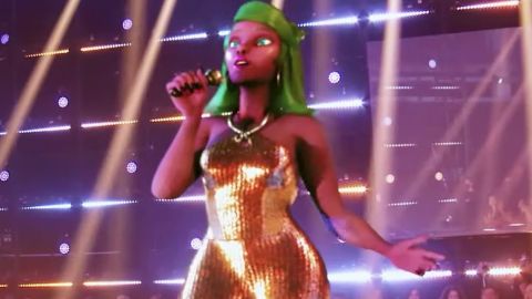 Chanteuse avatar d'Alter Ego, émission Fox TV