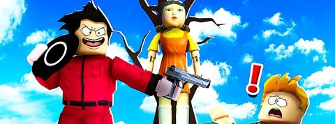 Roblox-squid Sur Roblox il existe plus de 800 jeux Squid Game