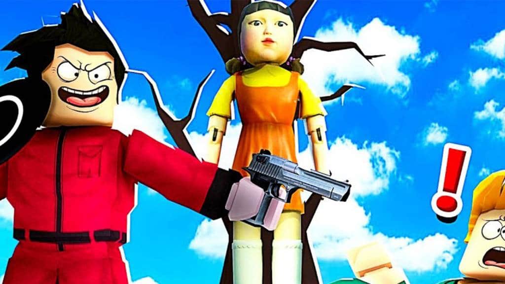 Roblox-squid Sur Roblox il existe plus de 800 jeux Squid Game