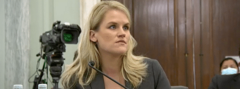 frances France Haugen témoigne devant le Sénat Américain