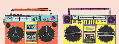 Ecouter de la musique autrement Deux vieux transistors à musique