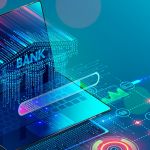 Illustration originale d'unenéobanque sur un ordinateur