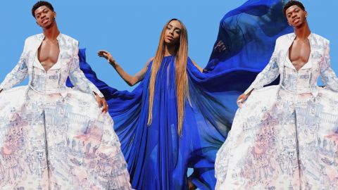 Bilal Hassani et Lil NasX en robes