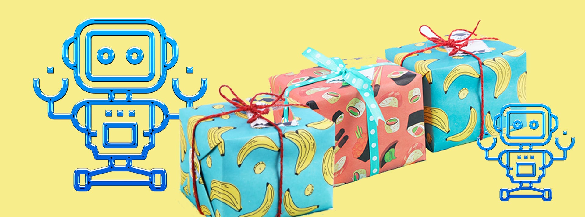 Cadeaux et robots - L'ADN Cadeaux et robots