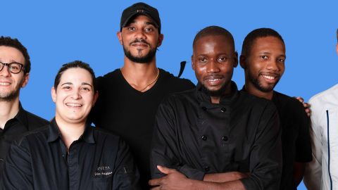 Julia Sedefdjian et son équipe de Baïeta