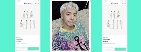 Comment WeVerse a créé le fan numérique parfait Captures d'écran de l'application Weverse