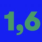 Le chiffre 1,6 accompagné d'images de CryptoPunks