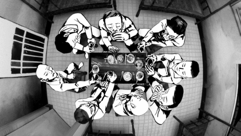 Dans une cellule de camps de rééducation en Chine