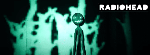Radiohead lance son exposition en ligne avec Epic Games Créature maléfique issue de l'exposition virtuelle de Radiohead